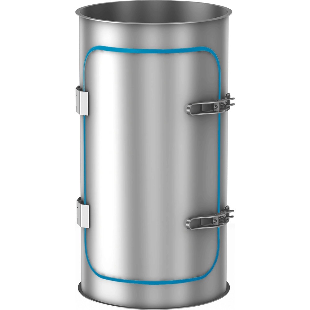 Tisztító idomok peremes csatlakozással