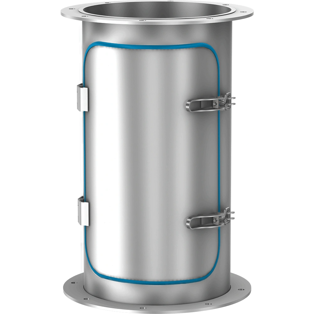 Tisztító idomok peremes csatlakozással