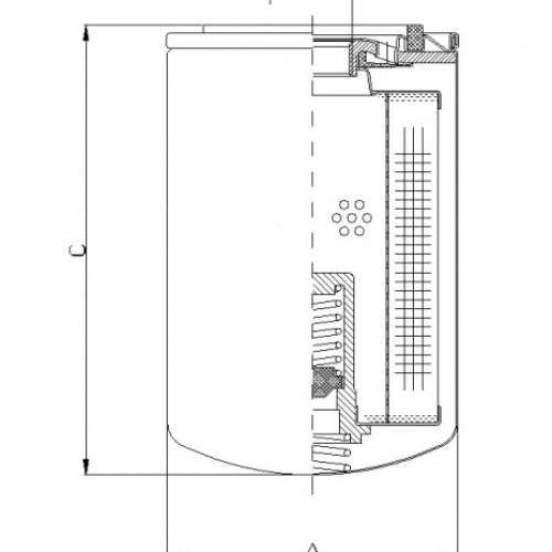 Filtrec A220G03BM Hidraulikaszűrő