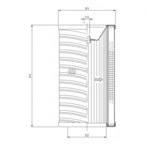 Filtrec R731T200 Hidraulikaszűrő