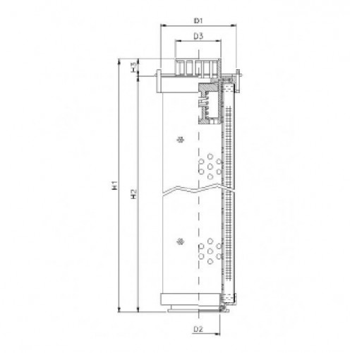 Filtrec WX435 Hidraulikaszűrő