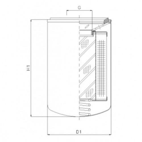 Filtrec A142T60 Hidraulikaszűrő