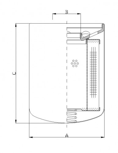 Filtrec A150GW25 Hidraulikaszűrő
