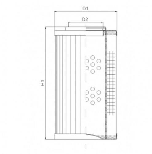 Filtrec D122C10A Hidraulikaszűrő