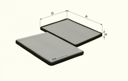 Fil filter HC7069 Pollenszűrő