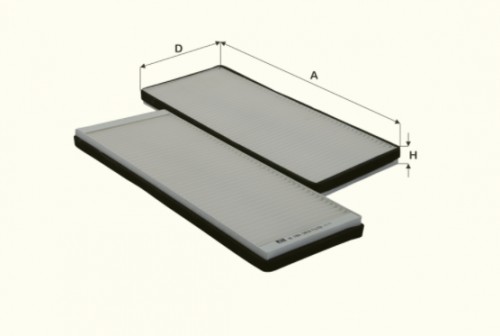 Fil filter HC7084 Pollenszűrő