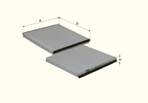 Fil filter HC7106 Pollenszűrő