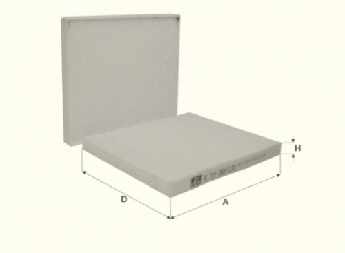Fil filter HC7119 Pollenszűrő