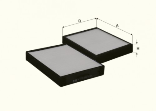 Fil filter HC7152 Pollenszűrő