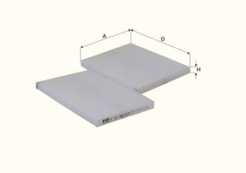 Fil filter HC7162 Pollenszűrő