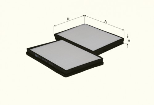 Fil filter HC7164 Pollenszűrő