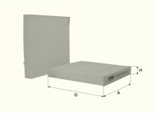 Fil filter HC7171 Pollenszűrő