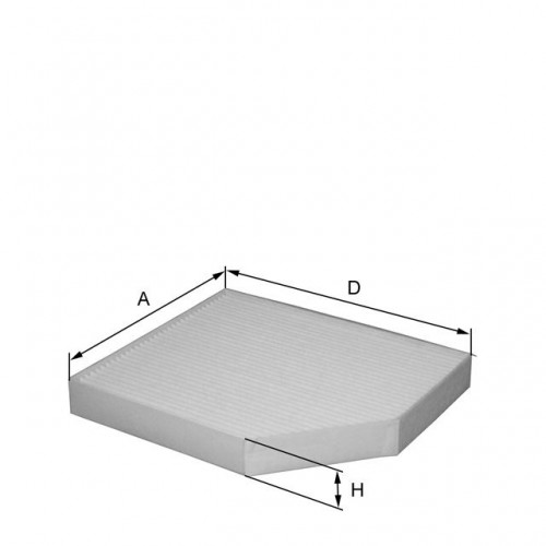 Fil filter HC7194 Pollenszűrő