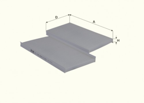 Fil filter HC7196 Pollenszűrő