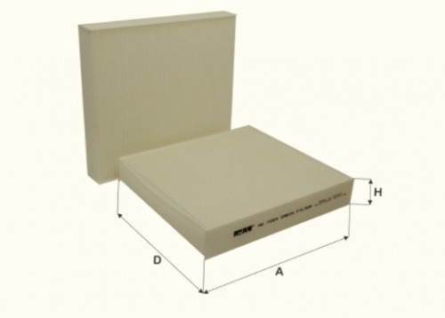 Fil filter HC7224 Pollenszűrő