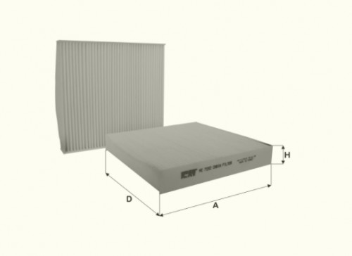 Fil filter HC7232 Pollenszűrő