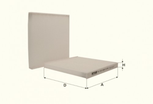 Fil filter HC7237 Pollenszűrő