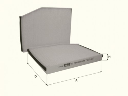 Fil filter HC7254 Pollenszűrő