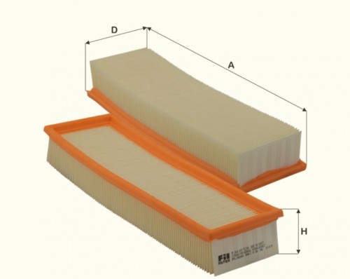 Fil filter HP2016 Levegőszűrőbetét