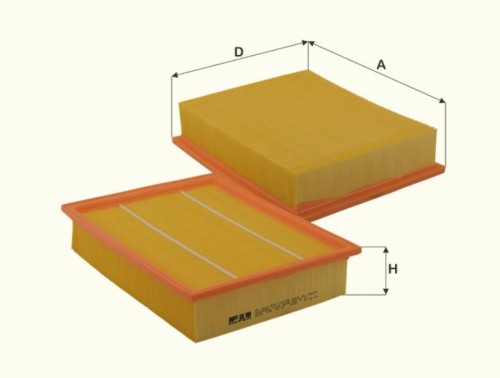Fil filter HP2022 Levegőszűrőbetét