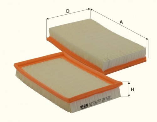 Fil filter HP2027 Levegőszűrőbetét