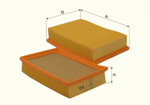 Fil filter HP2034 Levegőszűrőbetét