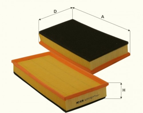 Fil filter HP2046A Levegőszűrőbetét