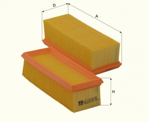 Fil filter HP2047 Levegőszűrőbetét