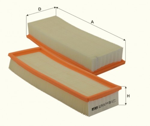 Fil filter HP2058 Levegőszűrőbetét
