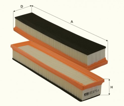 Fil filter HP2060A Levegőszűrőbetét