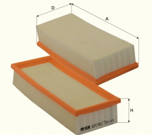 Fil filter HP2068 Levegőszűrőbetét