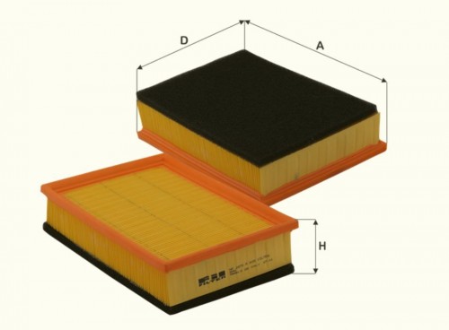 Fil filter HP2070A Levegőszűrőbetét