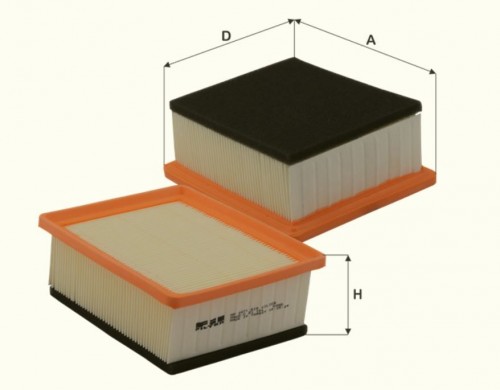 Fil filter HP2071 Levegőszűrőbetét