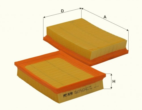 Fil filter HP2074 Levegőszűrőbetét