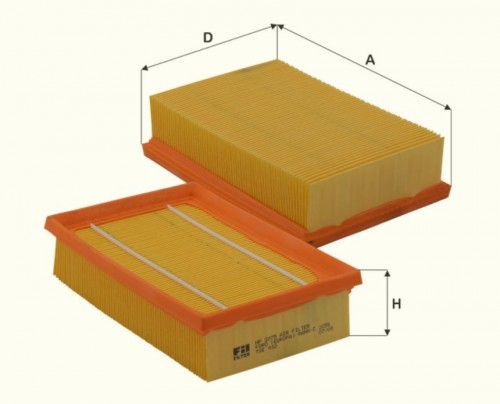 Fil filter HP2075 Levegőszűrőbetét
