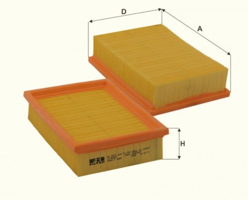 Fil filter HP2076 Levegőszűrőbetét