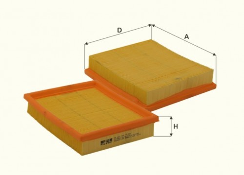 Fil filter HP2077 Levegőszűrőbetét