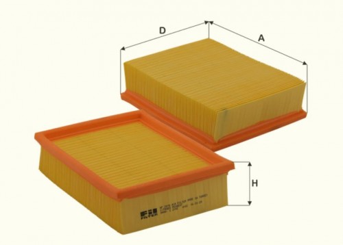 Fil filter HP2078 Levegőszűrőbetét