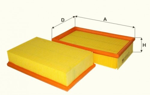 Fil filter HP2093 Levegőszűrőbetét