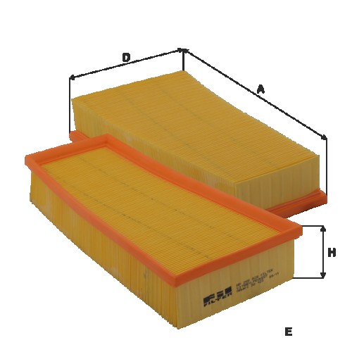 Fil filter HP2108 Levegőszűrőbetét