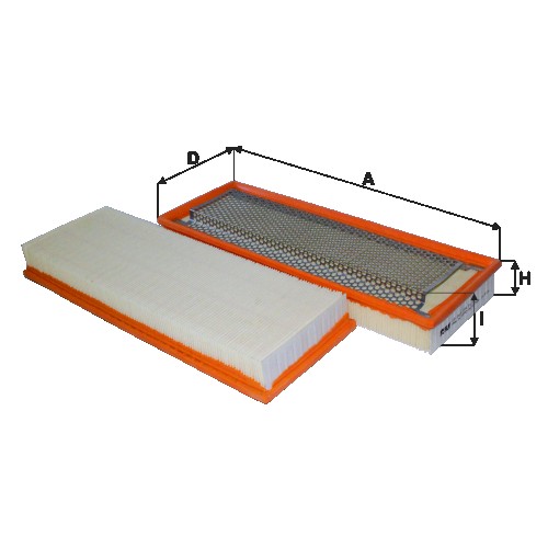 Fil filter HP2125 Levegőszűrőbetét