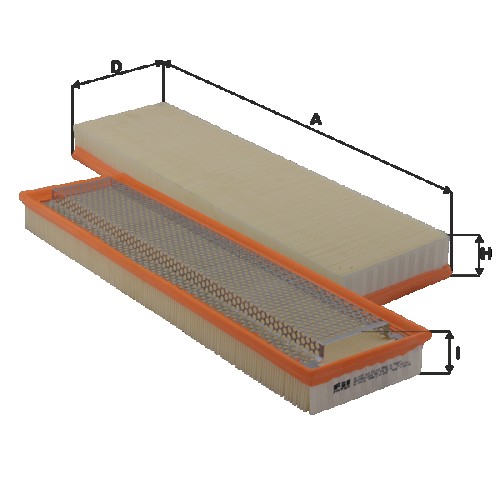 Fil filter HP2127 Levegőszűrőbetét