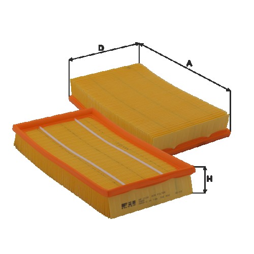 Fil filter HP2138 Levegőszűrőbetét