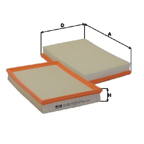 Fil filter HP2143 Levegőszűrőbetét