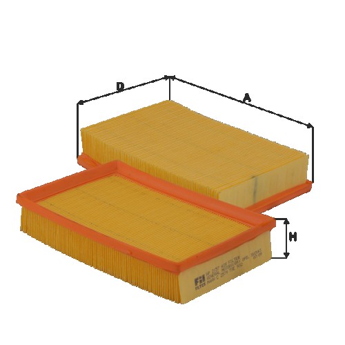 Fil filter HP2157 Levegőszűrőbetét