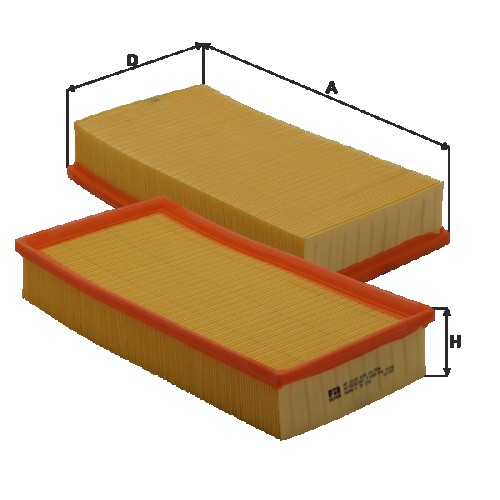 Fil filter HP2159 Levegőszűrőbetét