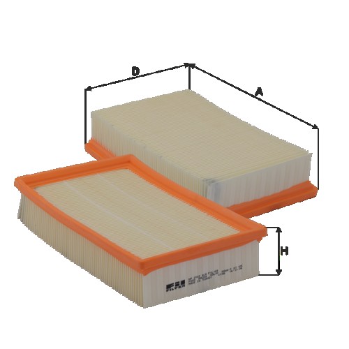 Fil filter HP2162 Levegőszűrőbetét