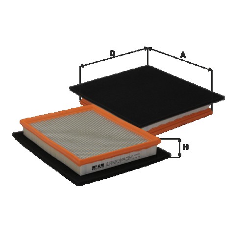 Fil filter HP2164 Levegőszűrőbetét