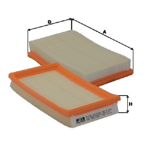 Fil filter HP2166 Levegőszűrőbetét