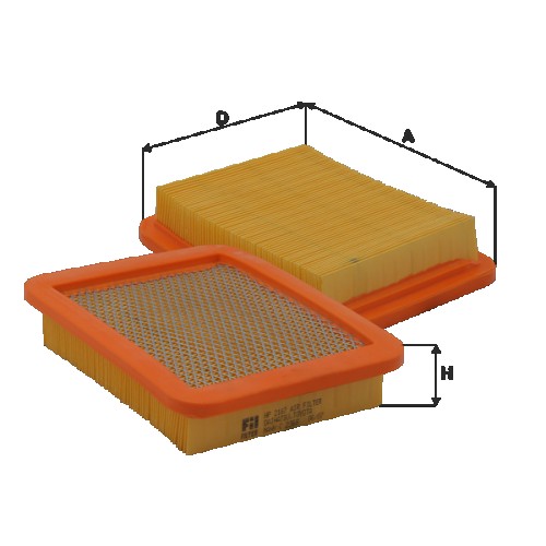 Fil filter HP2167 Levegőszűrőbetét